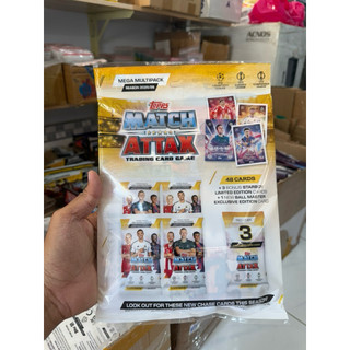 [ Mega Multi Pack ] Match Attax Champione League Mùa 2025/26 - 25/26 48 Thẻ )