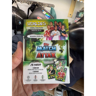 [ Mini Tin ] Hộp Thẻ Match Attax Champione League Mùa 2025/26 25/26 ( 32 Thẻ )