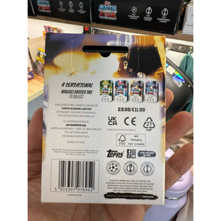 [ Mini Tin ] Hộp Thẻ Match Attax Champione League Mùa 2025/26 25/26 ( 32 Thẻ )