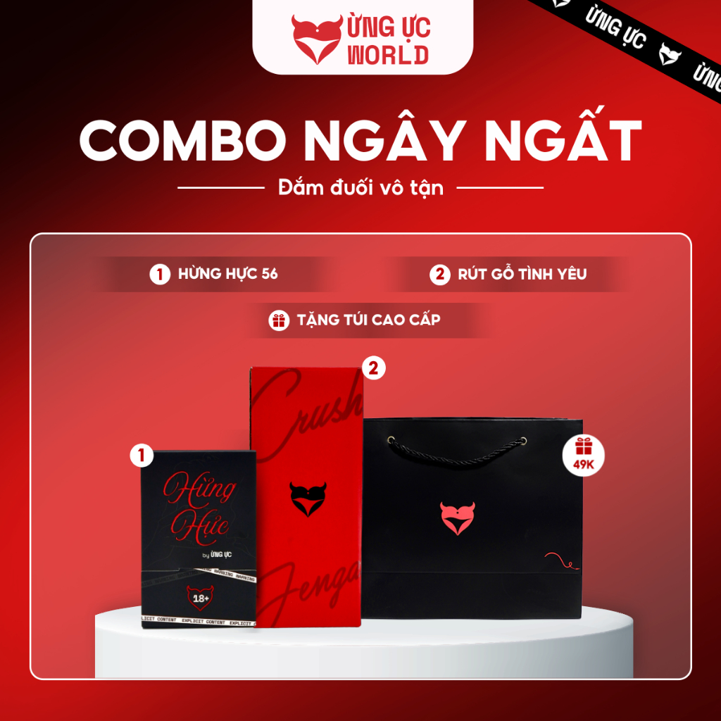 Combo Quà Tặng Thăng Hoa Dành Cho Cặp Đôi - Hành Trình Cảm Xúc Ừng Ực