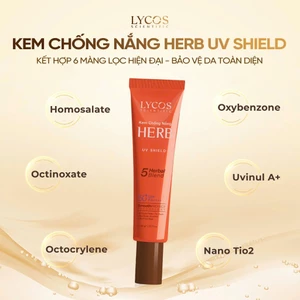 KEM CHỐNG NẮNG DƯỠNG DA LYCOS DAILY UV SHIELD SPF50+ PA++++