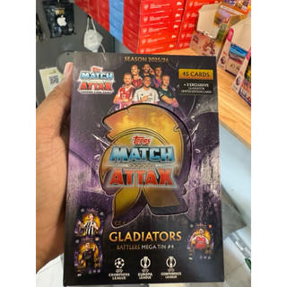 [ Mega Tin ] Hộp Thẻ Lớn Match Attax Champions League Mùa 2025/26 25/26( 48 thẻ )