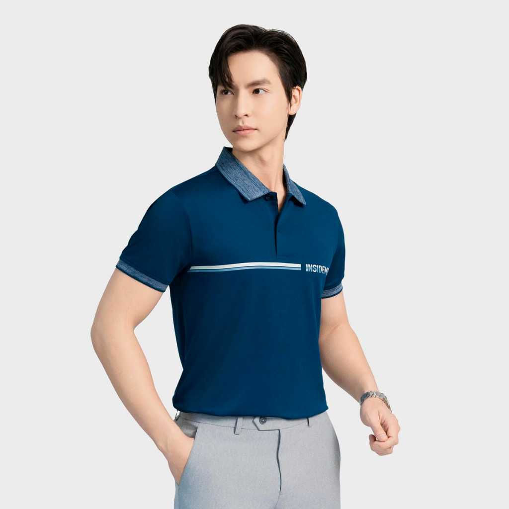 INSIDEMEN Áo Polo Nam Slim Fit Phong cách thanh lịch trẻ trung nhiều màu IPS130AS2