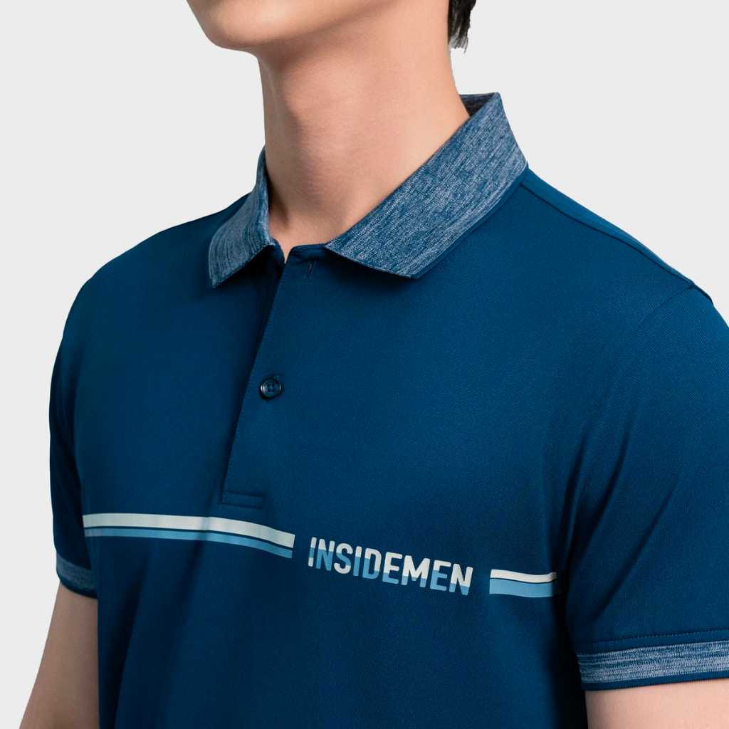 INSIDEMEN Áo Polo Nam Slim Fit Phong cách thanh lịch trẻ trung nhiều màu IPS130AS2