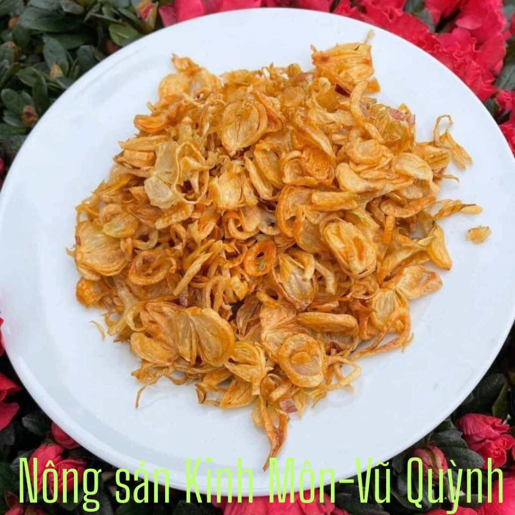 {FREE SHIP & GIÁ SỐC} 01 Kg HÀNH PHI KINH MÔN LOẠI 1 đặc sản Hải Dương chính hiệu Vũ Quỳnh- Thơm ngon, Giòn rùm