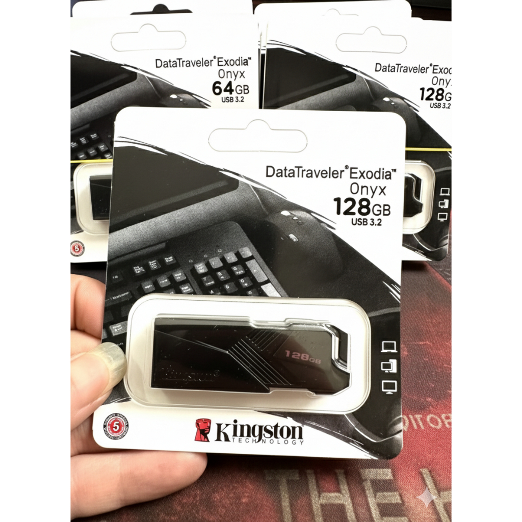 USB 3.2 Kingston Data Traveler Exodia Onyx 16GB/ 32GB/ 64GB/ 128GB - Bảo Hành Chính Hãng 5 Năm