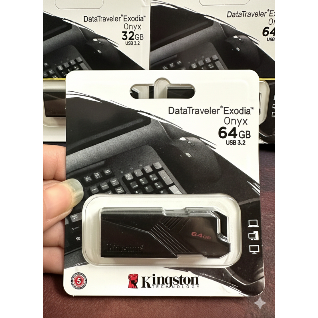 USB 3.2 Kingston Data Traveler Exodia Onyx 16GB/ 32GB/ 64GB/ 128GB - Bảo Hành Chính Hãng 5 Năm