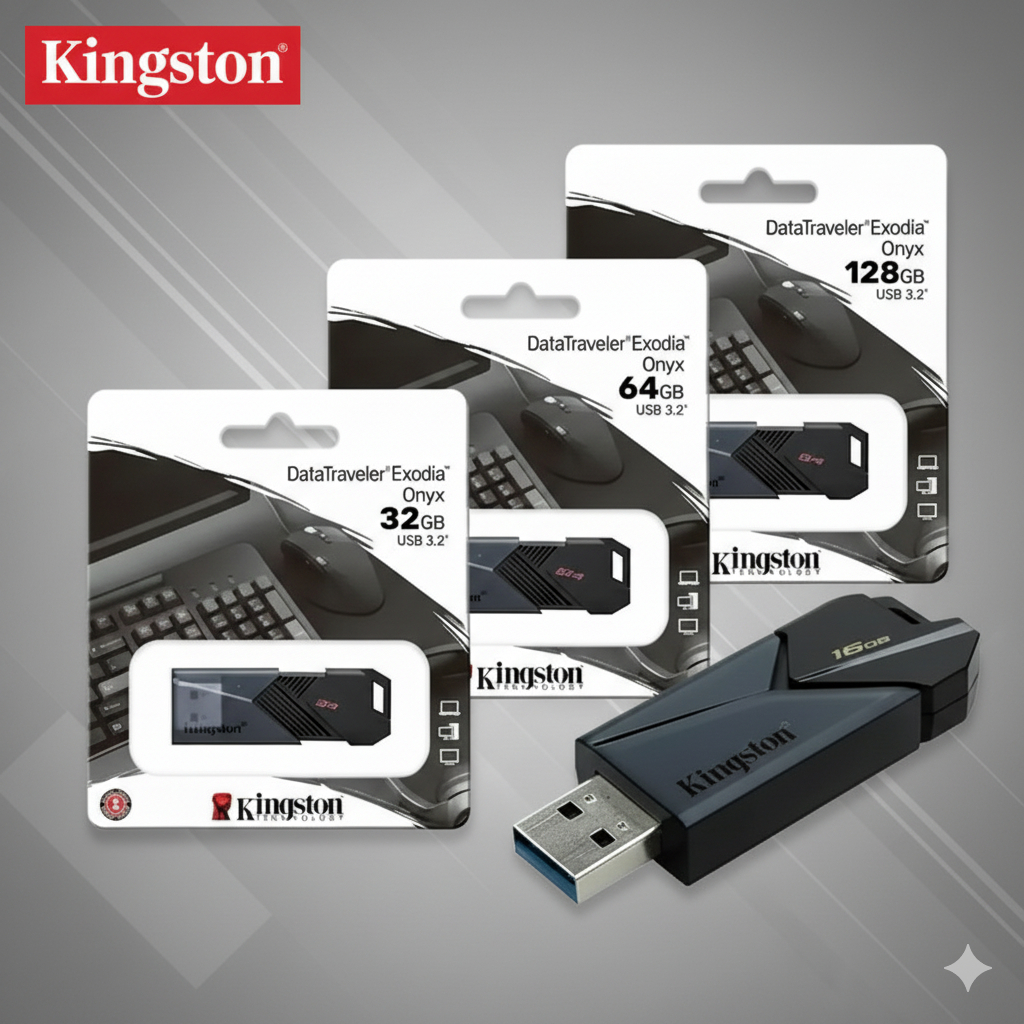 USB 3.2 Kingston Data Traveler Exodia Onyx 16GB/ 32GB/ 64GB/ 128GB - Bảo Hành Chính Hãng 5 Năm