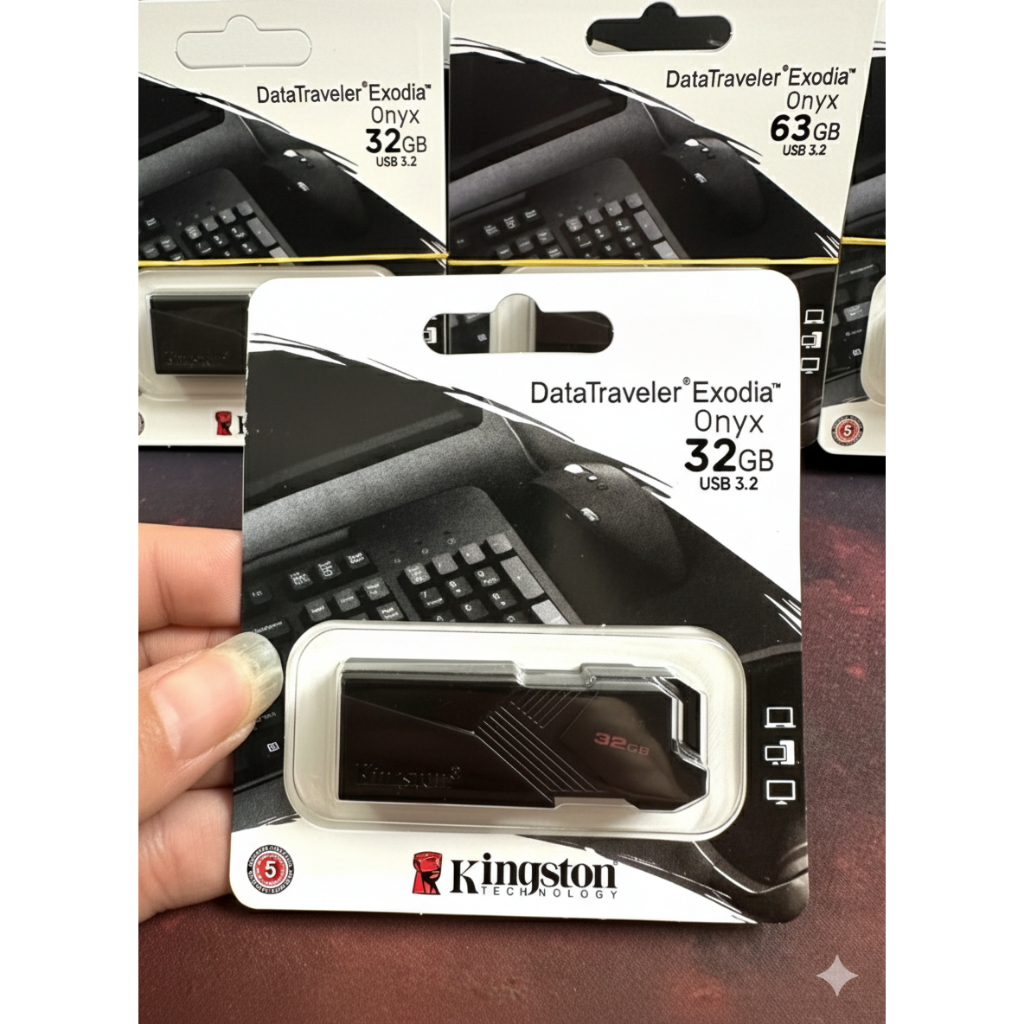 USB 3.2 Kingston Data Traveler Exodia Onyx 16GB/ 32GB/ 64GB/ 128GB - Bảo Hành Chính Hãng 5 Năm