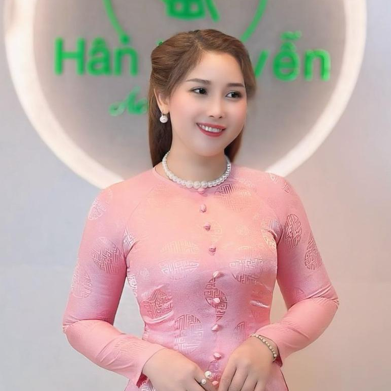 B.A108 - Áo Bà Ba Gấm Đồng Tiền Nút Bọc Cổ Tròn Dây Kéo
