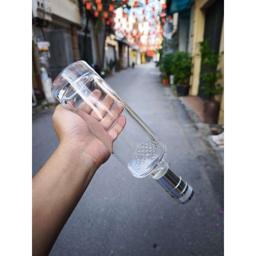 Vỏ chai thủy tinh đựng rượu - Chai thủy tinh cao cấp dung tích 500ml RO500