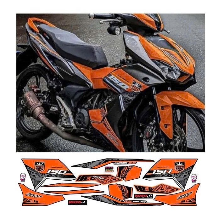 Tem rời WINNER X V2 cao cấp chất liệu in 3 lớp chống nước không phai màu.