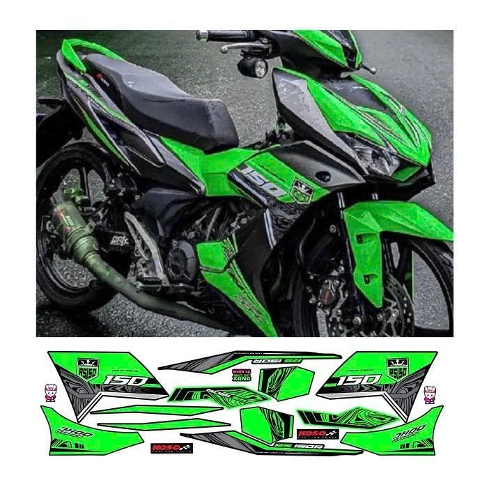 Tem rời WINNER X V2 cao cấp chất liệu in 3 lớp chống nước không phai màu.