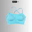 Áo bra tập gym,yoga,zumba,erobic,chất dệt kim co giãn 4 chiều (kèm mút) GB215
