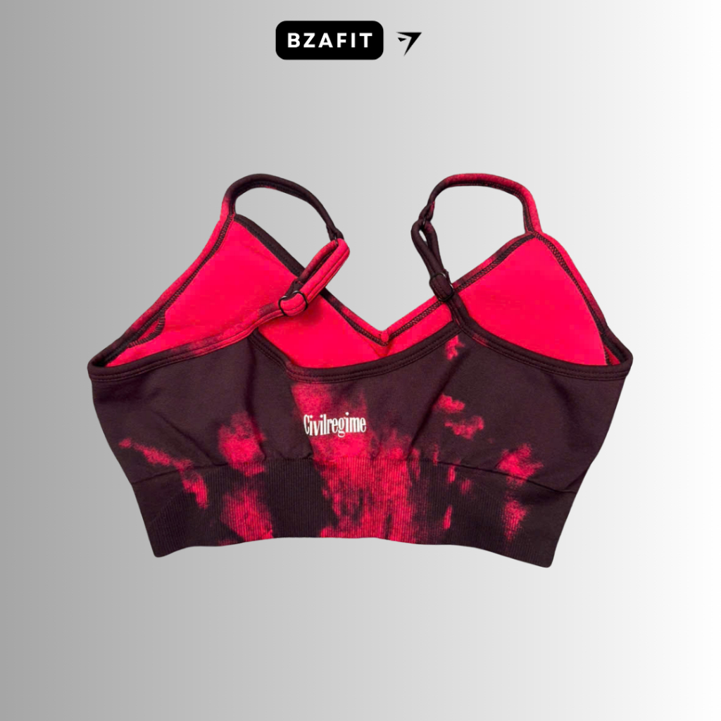 Áo bra tập gym,yoga chất dệt 10% dày dặn dây lưng điều chỉnh tiện lợi GB217