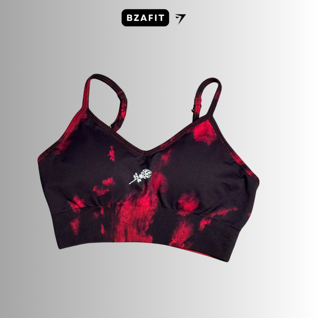 Áo bra tập gym,yoga chất dệt 10% dày dặn dây lưng điều chỉnh tiện lợi GB217
