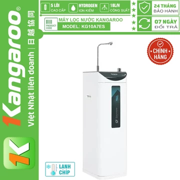 [HÀNG CHÍNH HÃNG 100%] Máy lọc nước RO nóng lạnh ion kiềm Kangaroo KG10A7ES, 5 Lõi ion Kiềm, BẢO HÀNH CHÍNH HÃNG 24 THÁN