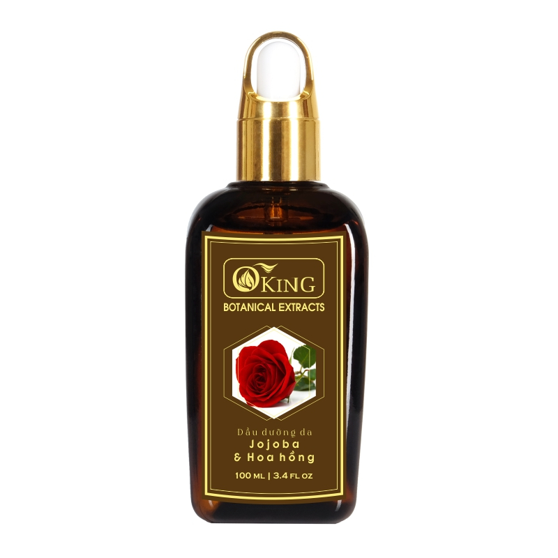 Dầu Cúc la mã / Hoa hồng / Oải hương / Lài / Nghệ / Tràm trà & Jojoba giúp dưỡng da | Oking Việt Nam