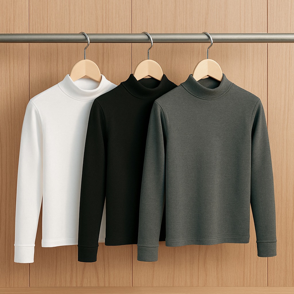 ÁO GIỮ NHIỆT: COMBO 3 áo Giữ Nhiệt dành cho nam chất nỉ ấm áp phù hợp mọi độ tuổi