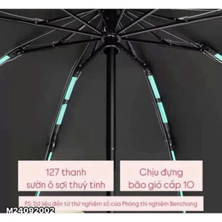Ô Dù Có " Móc Treo " Thông Minh - Ô dù Gấp Gọn Đóng Mở Tự Động Cao Cấp Không Thấm Nước Chống Tia UV 99% .