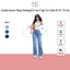 Quần Jeans Ống Suông JD2046 Cao Cấp Chất Jean Mềm Co Giãn Thoải Mái Cạp Cao Tôn Dáng