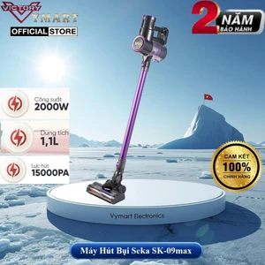 Máy Hút Bụi Cầm Tay SEKA SK-09MAX PLUS - Máy Hút Bụi Hộp Seka SK095 Hàng Chính Hãng Bảo Hành 2 Năm