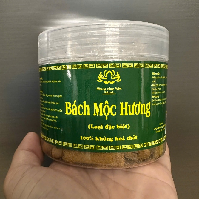 Nhang Nụ Xông Trầm Thảo Mộc Bách Sạch nguyên chất Xông Nhà - Đuổi côn trùng- chiêu Tài Lộc