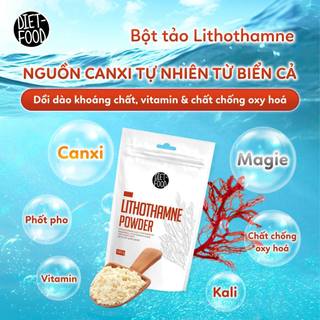 Bột tảo đỏ Lithothamne Diet Food red algae 100g