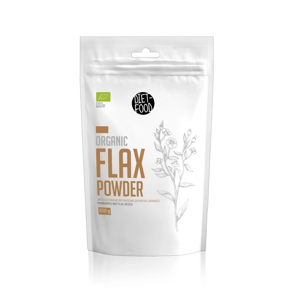 [2027] Bột Hạt Lanh Hữu Cơ Diet-food Organic Flax meal Powder 200g