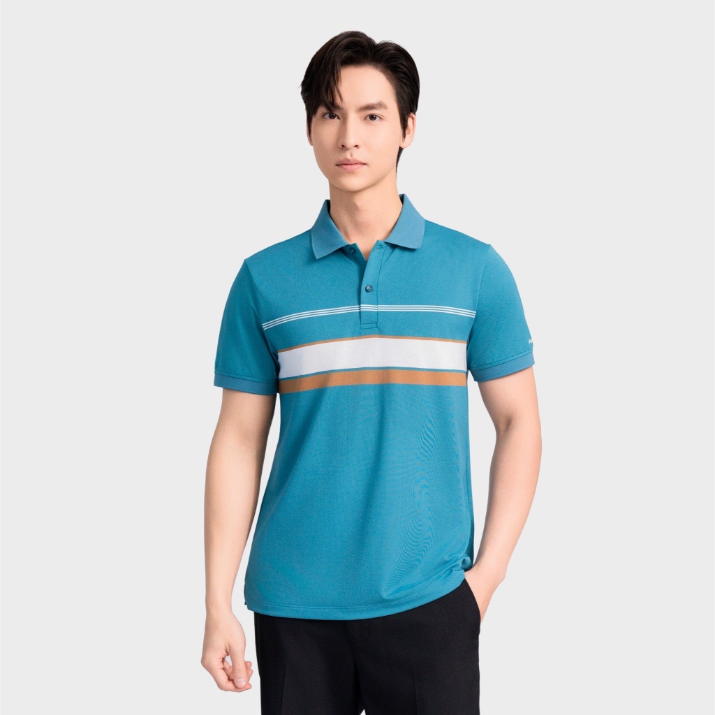 Áo Polo Nam tay ngắn Insidemen Polyamide chạm mát tay Regular Fit IPS021AS2