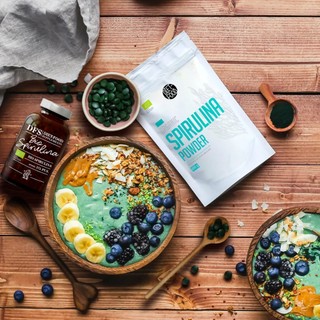 Bột Tảo Xoắn Spirulina Hữu Cơ Diet-Food Organic Spirulina Powder 200g