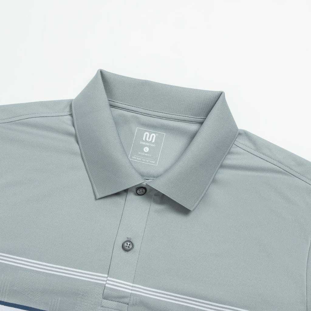 Insidemen Áo Polo Nam Regular Fit Phong cách lịch lãm, trẻ trung IPS020AS2