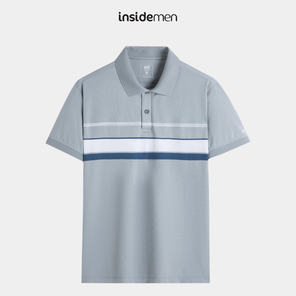 Insidemen Áo Polo Nam Regular Fit Phong cách lịch lãm, trẻ trung IPS020AS2