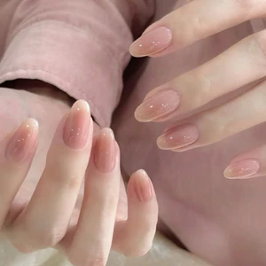 MÓNG GIẢ SƠN THẠCH HỒNG NUDE SIÊU XINH GENZ NAIL (HỎA TỐC)