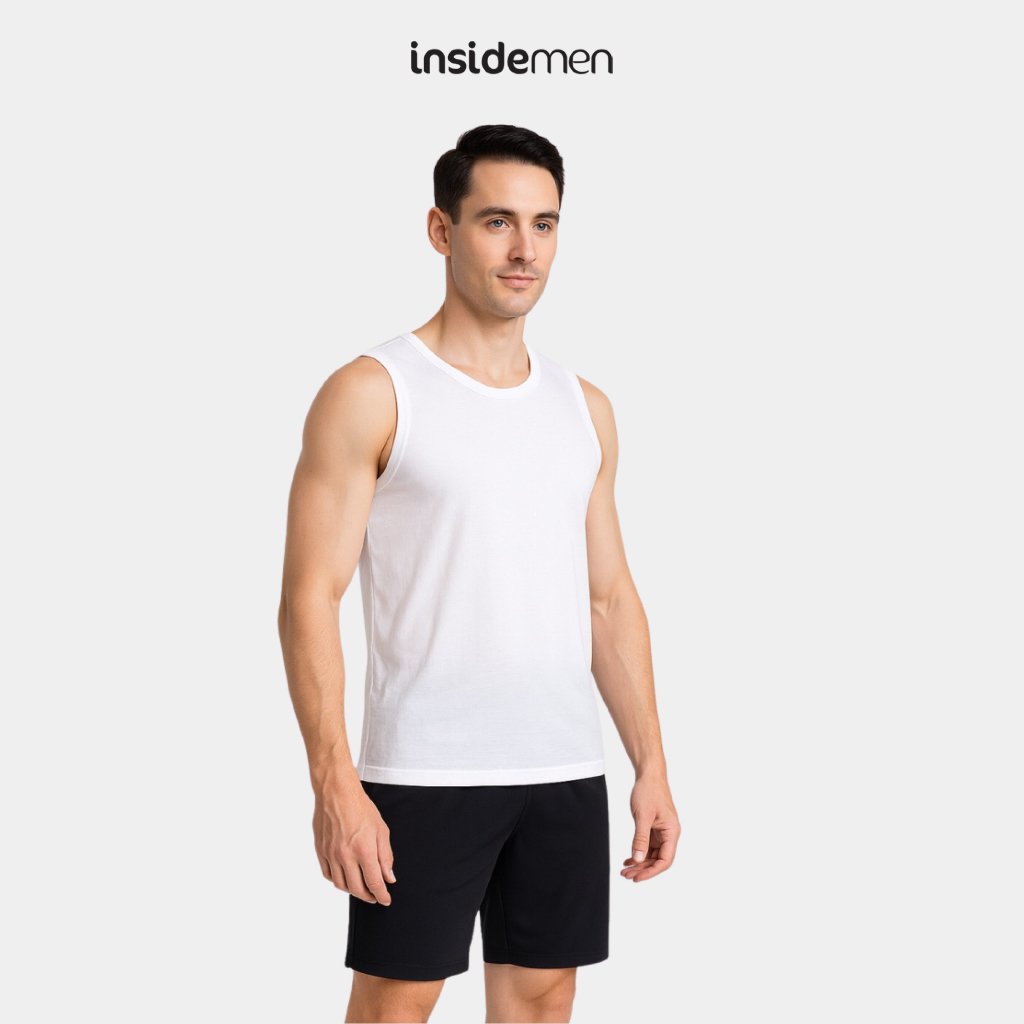 [Combo 2/Combo 3] Áo Ba Lỗ Tanktop mặc trong Nam Insidemen cotton thấm hút thoáng mát ITL001EXP02