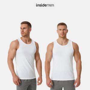 Áo Ba Lỗ Tanktop mặc trong Nam Insidemen cotton thấm hút thoáng mát ITL001EXP02