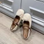 Giày Búp Bê Nữ Đế Bệt Đính Hoa Hồng Thiết kế tiểu thư nhẹ nhàng phong cách vintage Hàn Quốc L810