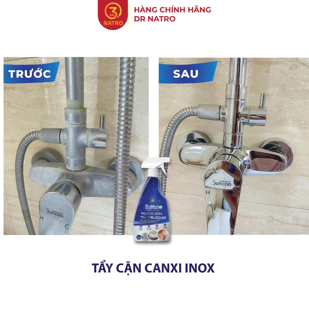Sử dụng Lọ Dung Dịch Vệ Sinh Đa Năng Em3natro trong đời sống