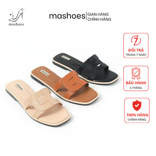 Dép Nữ Quai H Da PU Sần Cao Cấp Đế Lé Viền Nổi Bật MA Shoes D4728 – Chất Liệu Cao Cấp, Chống Trơn