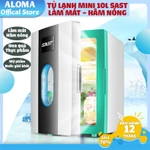 ( Giá tốt )Tủ lạnh mini 12L SAST( Đen Trắng ) làm lạnh nhanh với 2 chế độ Làm lạnh + Hâm nóng cho gia đình và trên ô tô, — ảnh 1