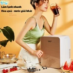 ( Giá tốt )Tủ lạnh mini 12L SAST( Đen Trắng ) làm lạnh nhanh với 2 chế độ Làm lạnh + Hâm nóng cho gia đình và trên ô tô, — ảnh 2