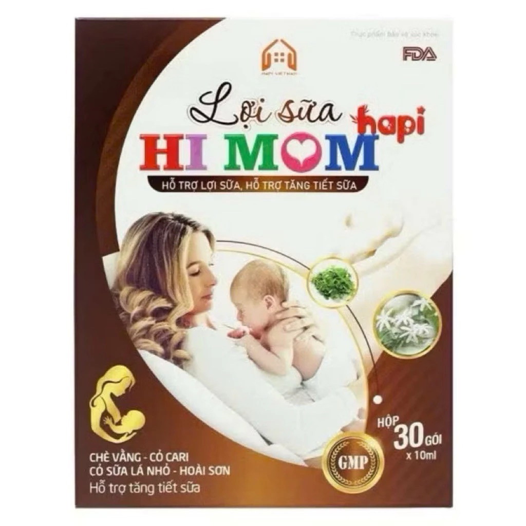 [ Date mới] Lợi sữa Hi Mom Hapi giúp gọi sữa về, tăng tiết sữa