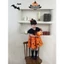 Kẹp tóc Hallowen bí ngô, phụ kiện kẹp tóc