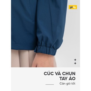 Áo khoác gió trẻ em 3C Promax YODY túi khóa, tay bo chun, mũ tháo rời KCJA25F093