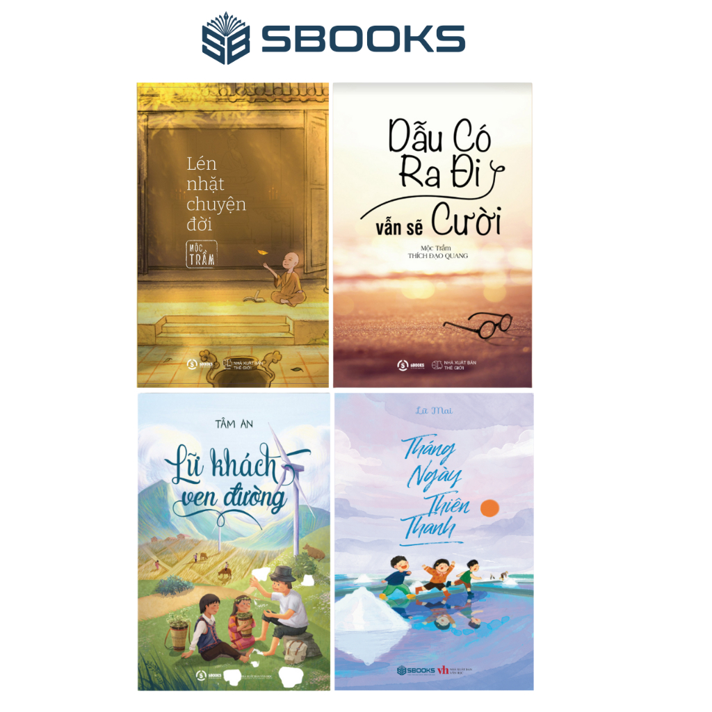 Sách - Combo 4 Cuốn Lén Nhặt Chuyện Đời- Sbooks Store