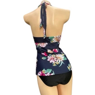 (Xả kho) Áo bơi tankini dáng suông kín đáo, chất vải thun lạnh co giãn tốt hàng VNXK