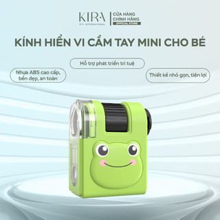 Kính hiển vi cầm tay mini cho bé – kính phóng đại học tập ngoài trời