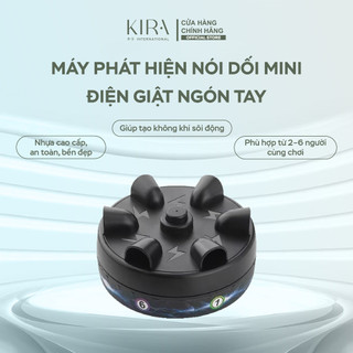 Máy phát hiện nói dối mini điện giật ngón tay – đồ chơi party, trò chơi bữa tiệc vui nhộn