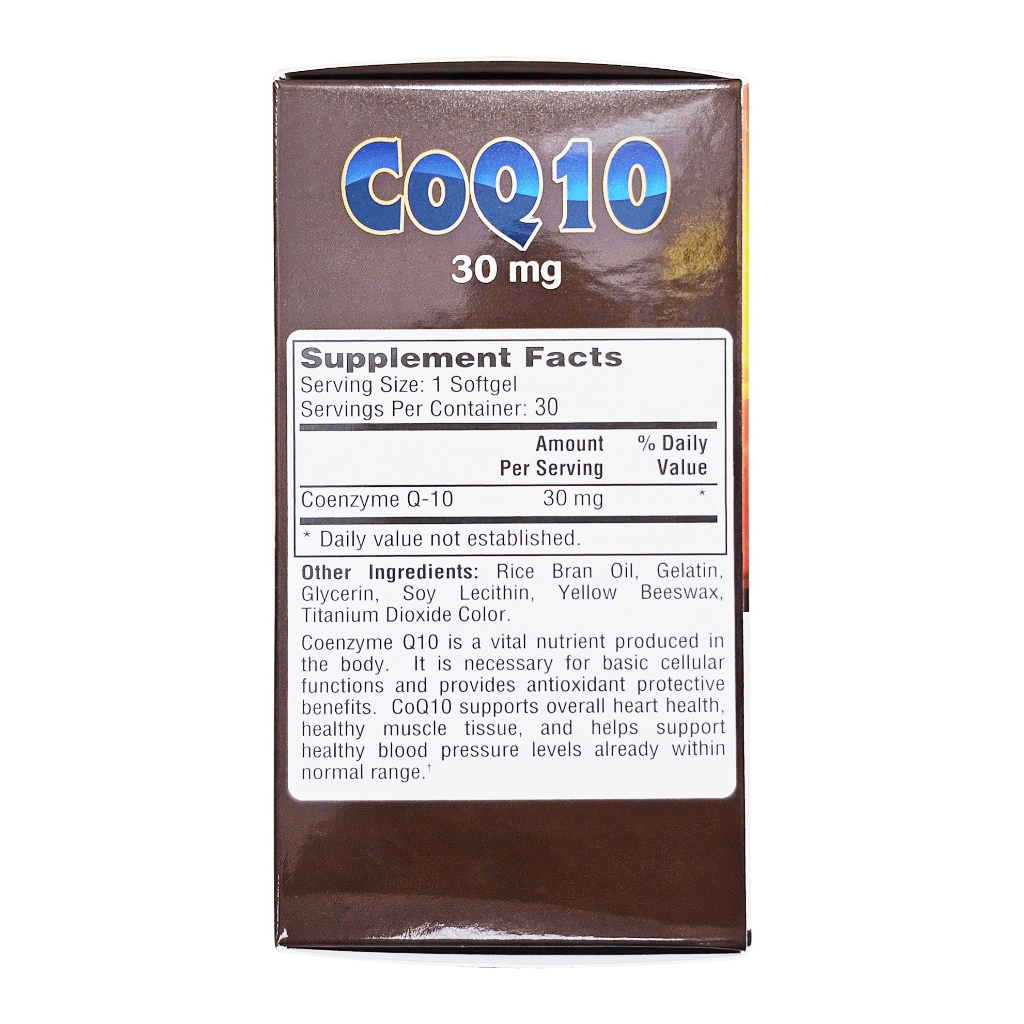 (Mỹ) Viên Uống CoQ10 Fobe Hỗ Trợ Làm Giảm Quá Trình Oxy Hoá, Tăng Cường Sức Khoẻ Tim NN - Hộp 30v
