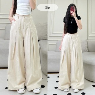 Quần Kaki Ống Suông Nữ Form Rộng Có Chun Sau Quần Dài Nữ Đi Học Đi Làm, Phong Cách Năng Động Dễ Phối Quankaki46